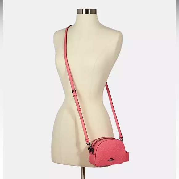 Mini Serena Crossbody In Signature Leather - Picture 9 of 11